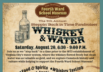 The 5th Annual Steppin’ Back in Time Fundraiser: Whiskey and Water (1873)