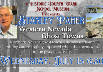 Lecture: Stanley Paher on Western Nevada Ghost Towns